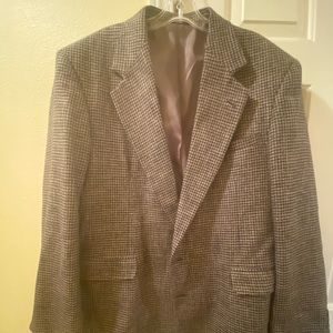 Men’s 44L Haggar Tweed Sports coat